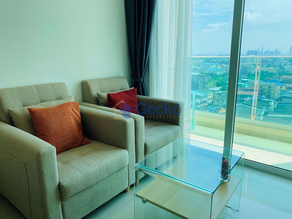 1 ห้องนอน คอนโดมิเนี่ยม in City Garden Tower พัทยาใต้ C008866 (Photo 4)