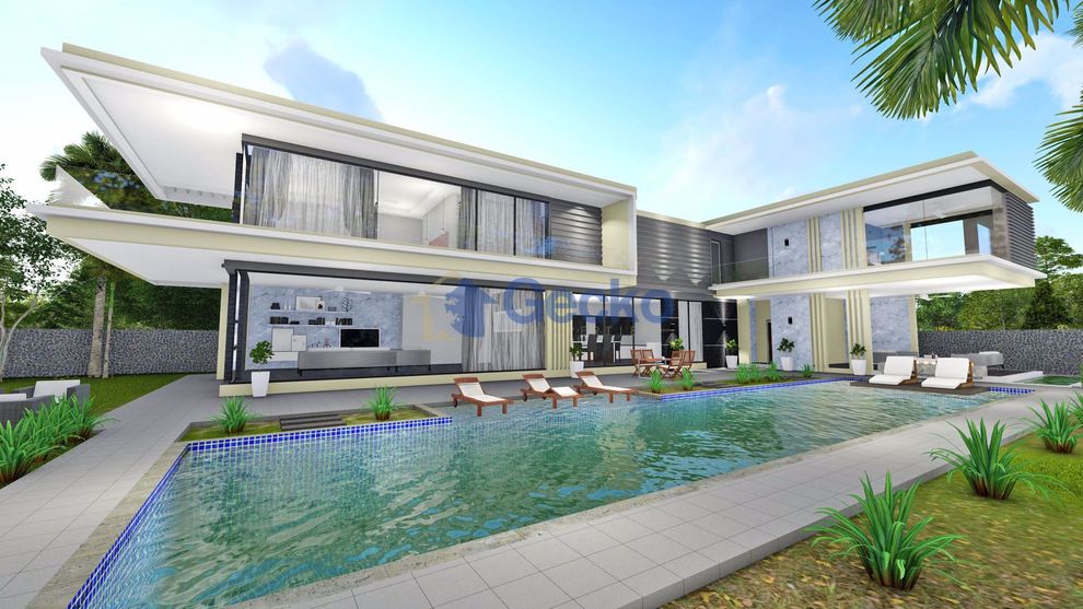 4 Bedrooms House in The Plantation Estates  East Pattaya H008434 (Photo 1)