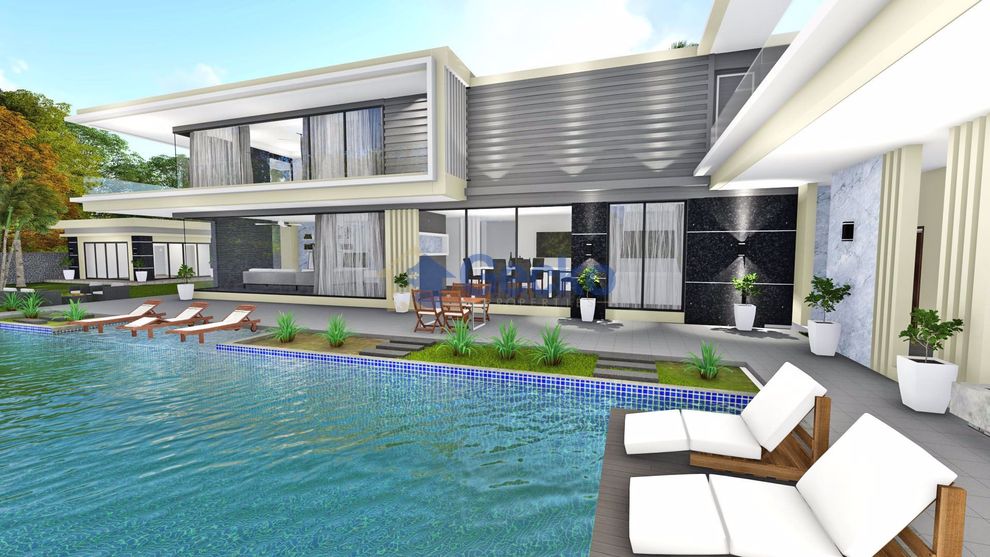 4 Bedrooms House in The Plantation Estates  East Pattaya H008434 (Photo 2)