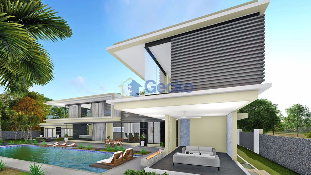 4 Bedrooms House in The Plantation Estates  East Pattaya H008434 (Photo 3)