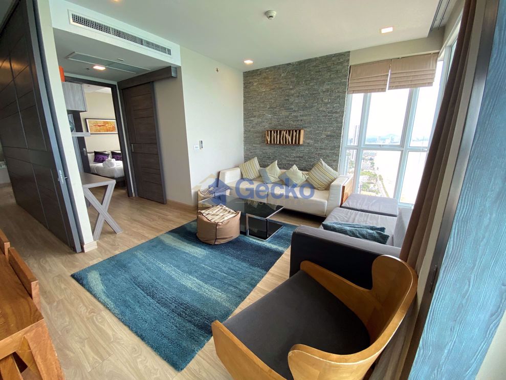 2 ห้องนอน คอนโดมิเนี่ยม in Cetus จอมเทียน C008443 (Photo 4)