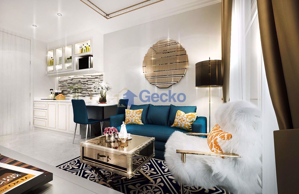 1 ห้องนอน คอนโดมิเนี่ยม in Seven Seas Le Carnival Condo Resort จอมเทียน C008478 (Photo 3)