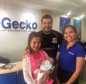 Josh and Pang Peatfield (UK & Thai)