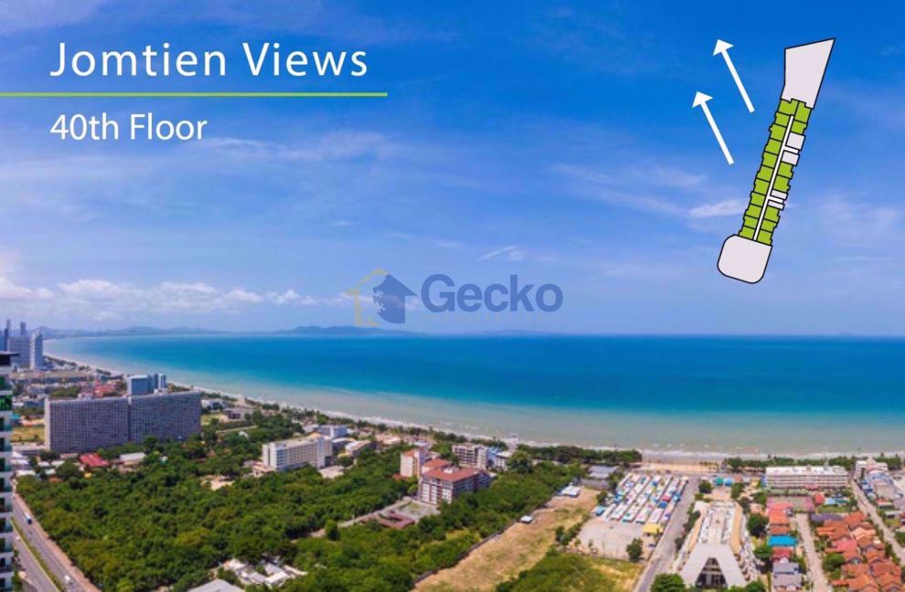 2 Bedrooms Condo in The Riviera Ocean Drive Jomtien C009512 (Photo 1)