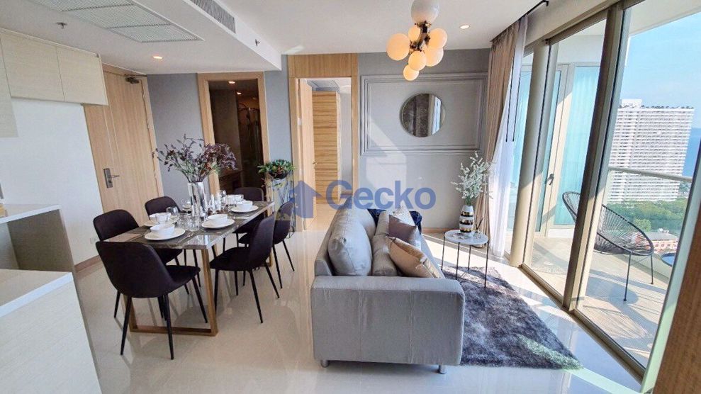 2 ห้องนอน คอนโดมิเนี่ยม in The Riviera Jomtien จอมเทียน C009827 (Photo 1)