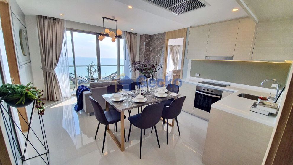 2 ห้องนอน คอนโดมิเนี่ยม in The Riviera Jomtien จอมเทียน C009827 (Photo 3)