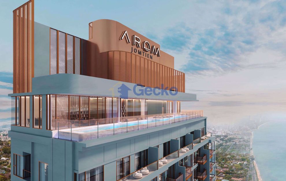 1 ห้องนอน คอนโดมิเนี่ยม in Arom Jomtien จอมเทียน C010081 (Photo 4)