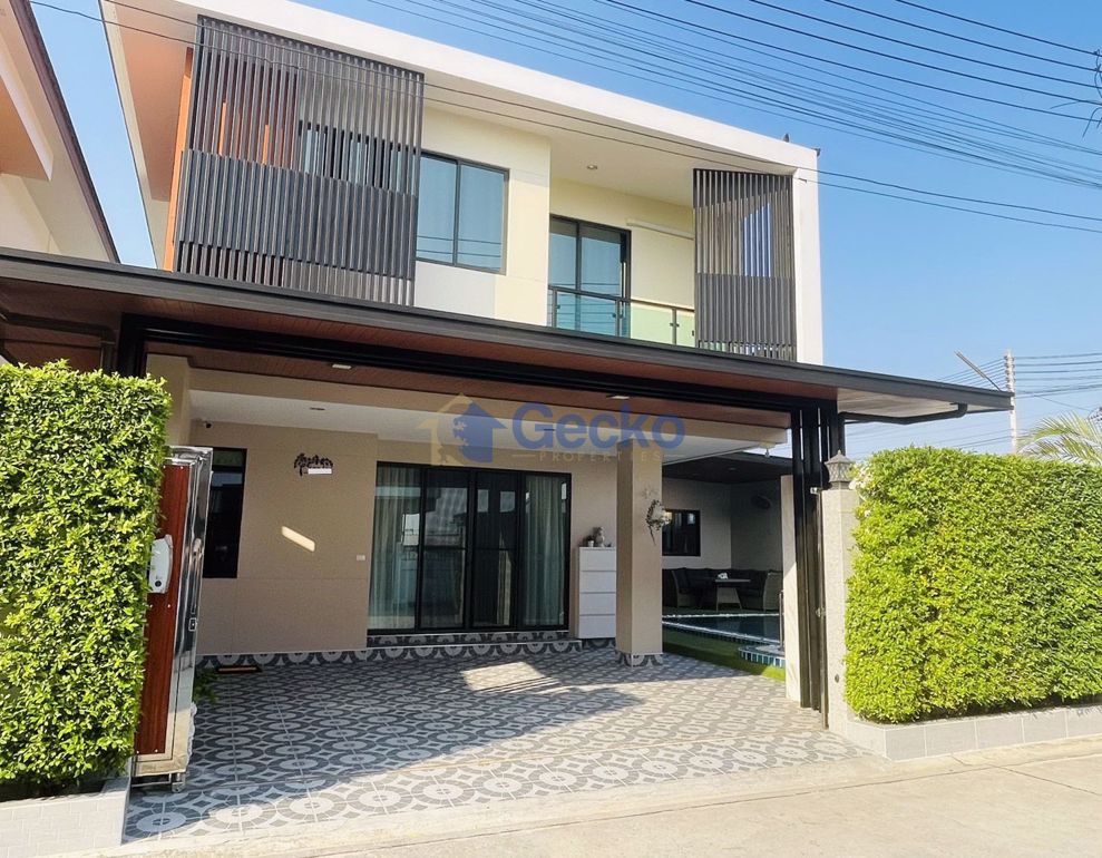 4 Bedrooms House in The Delight Cozy  East Pattaya H010658 (Photo 2)