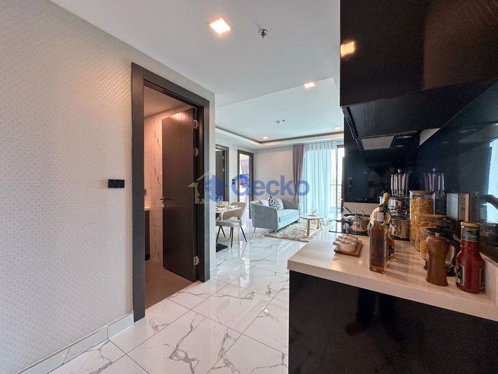 2 ห้องนอน คอนโดมิเนี่ยม in อคาเดีย มิลเลนเนียม ทาวเวอร์ พัทยาใต้ C010295 (Photo 4)