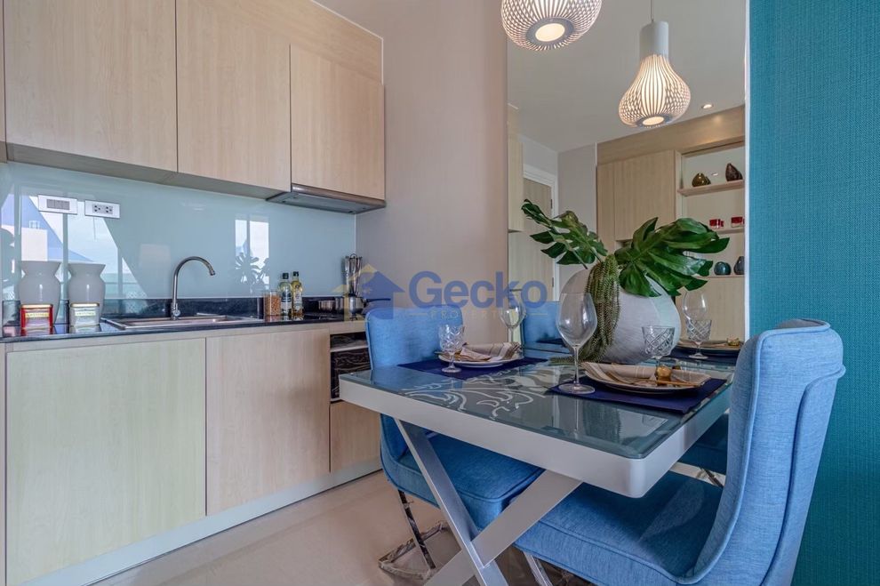 1 ห้องนอน คอนโดมิเนี่ยม in Grande Caribbean Condo Resort จอมเทียน C011214 (Photo 3)