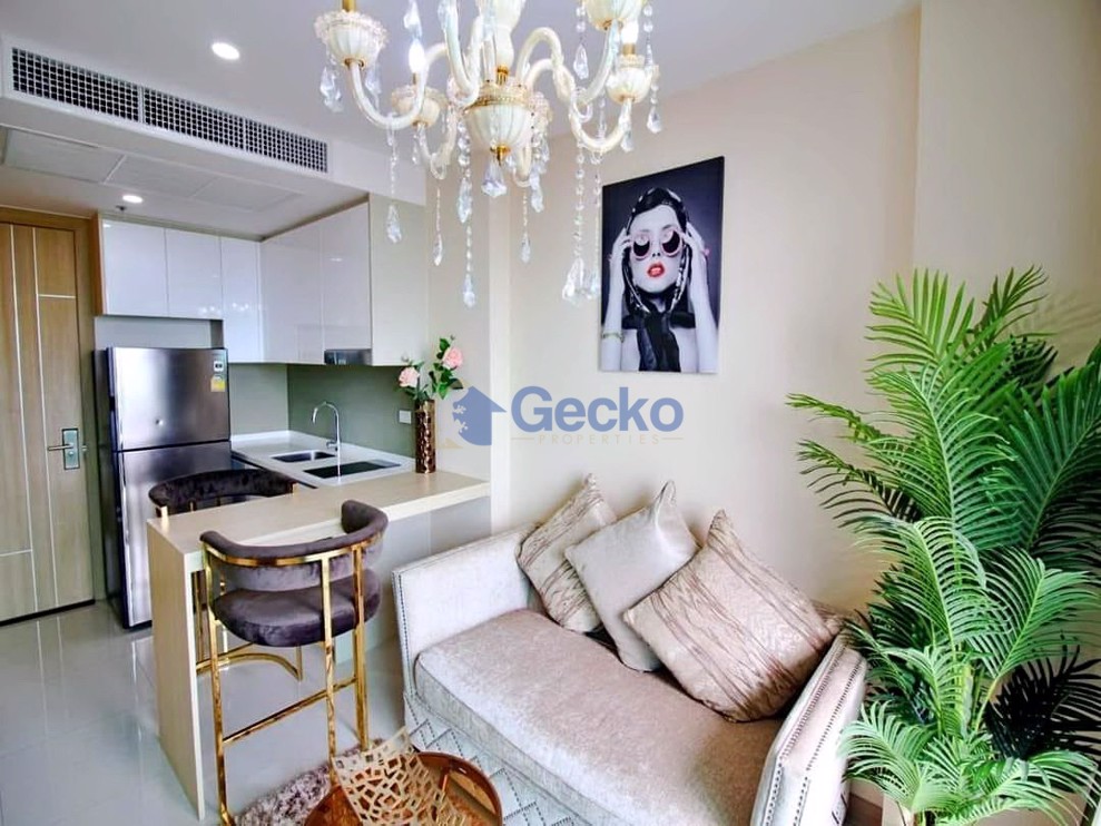 1 ห้องนอน คอนโดมิเนี่ยม in The Riviera Jomtien จอมเทียน C011448 (Photo 2)