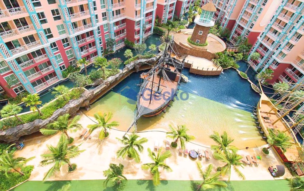 1 ห้องนอน คอนโดมิเนี่ยม in Grande Caribbean Condo Resort จอมเทียน C011687 (Photo 2)