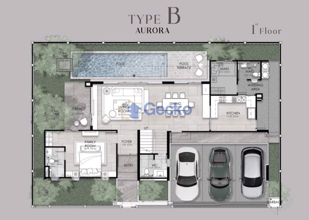 4 ห้องนอน บ้าน in The Lavish  พัทยาเหนือ H011864 (Photo 1)