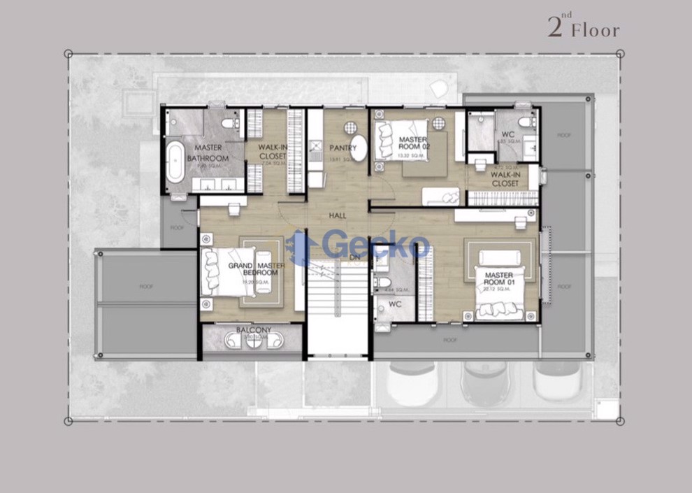4 ห้องนอน บ้าน in The Lavish  พัทยาเหนือ H011864 (Photo 2)