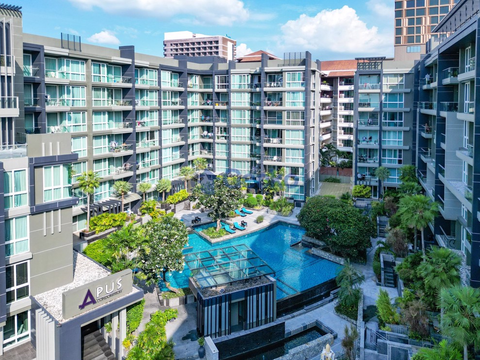1 ห้องนอน คอนโดมิเนี่ยม in Apus Condominium พัทยากลาง C011494 (Photo 2)