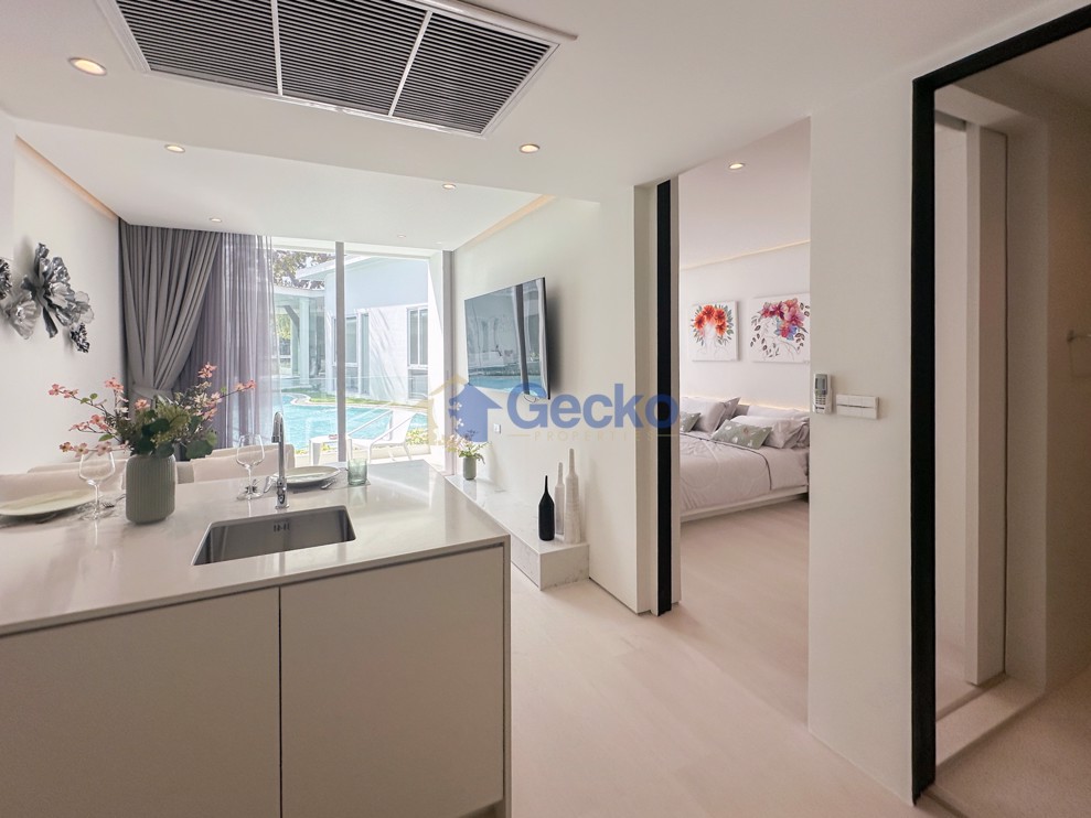 1 ห้องนอน คอนโดมิเนี่ยม in Secret Garden Condominium วงศ์อมาตย์ C011621 (Photo 4)