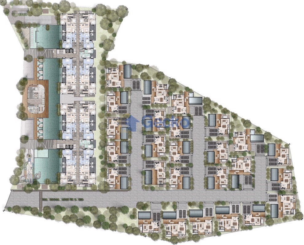 5 ห้องนอน บ้าน in Zensiri Estate & Residences Jomtien  จอมเทียน H012057 (Photo 1)