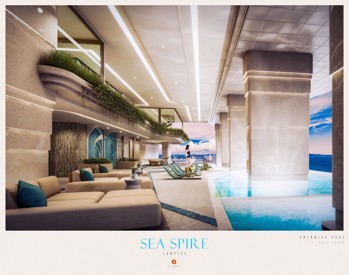 1 Bedroom Condo in Seaspire Jomtien Jomtien C012106