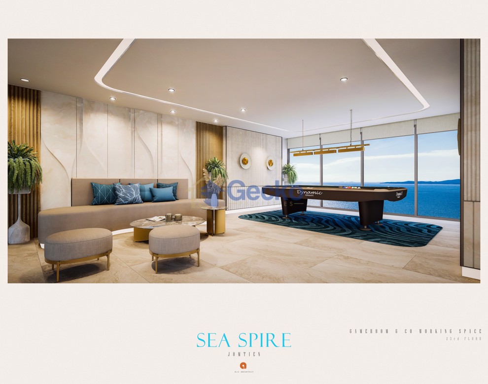 1 ห้องนอน คอนโดมิเนี่ยม in Seaspire Jomtien จอมเทียน C012106 (Photo 1)