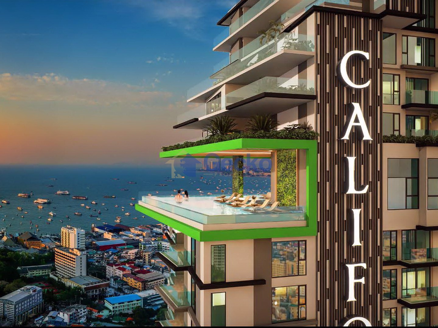 1 Bedroom Condo in The Riviera California South Pattaya C012233