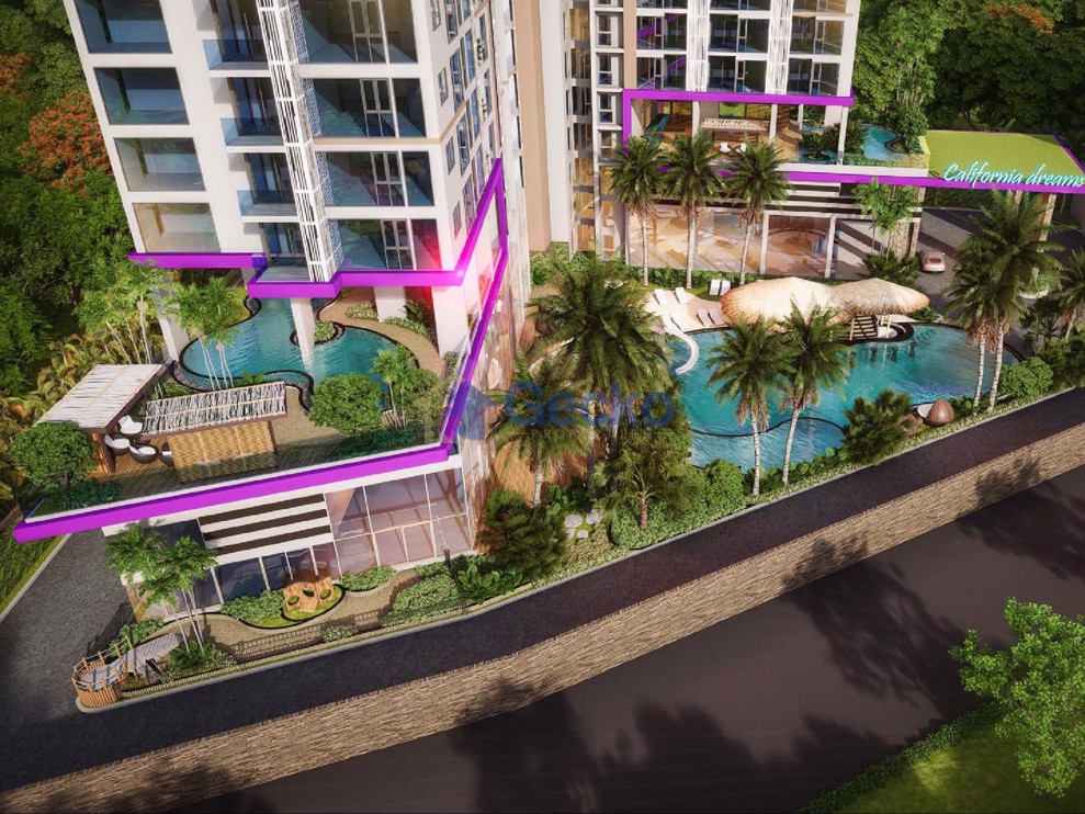 2 Bedrooms Condo in The Riviera Santa Monica Jomtien C012266 (Photo 4)