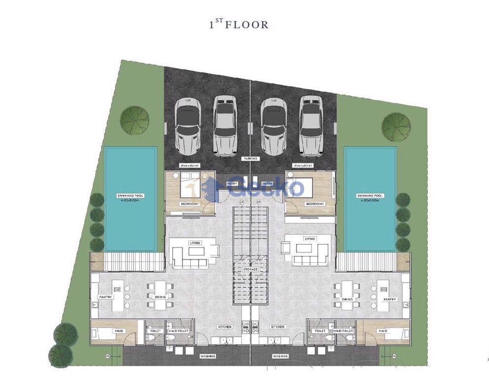 4 ห้องนอน บ้าน in Luxury Vista Villa Pattaya  พัทยาใต้ H012277 (Photo 1)