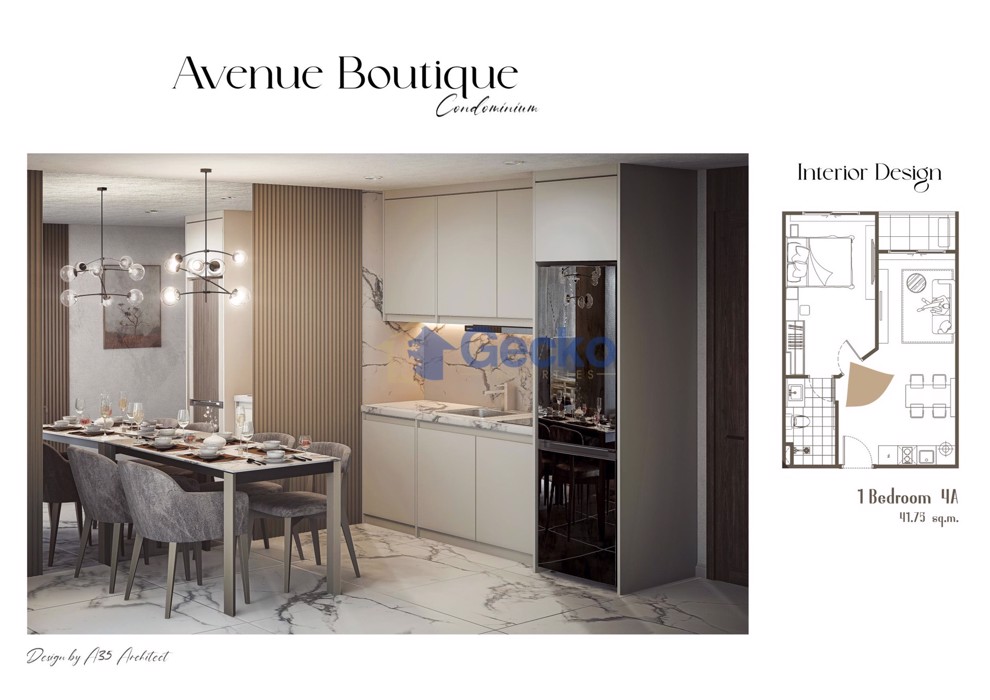 1 Bedroom Condo in Avenue Boutique Condominium Central Pattaya C012351 (Photo 1)