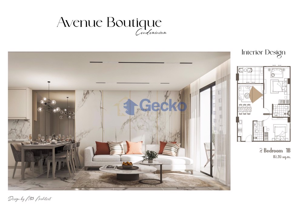 2 Bedrooms Condo in Avenue Boutique Condominium Central Pattaya C012352 (Photo 2)