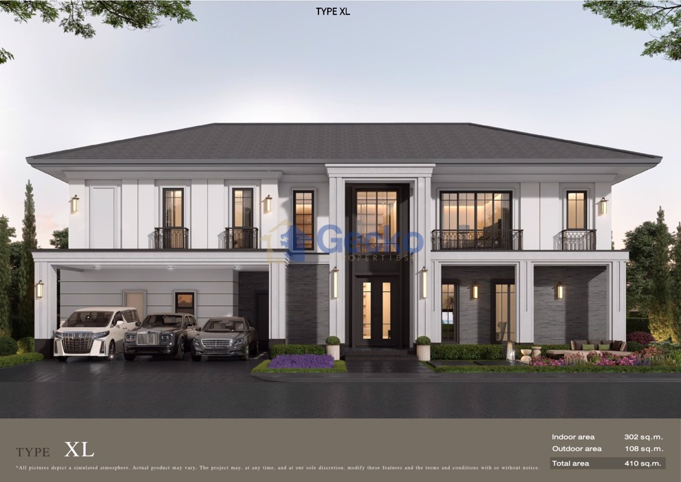4 ห้องนอน บ้าน in The Mabprachan  พัทยาตะวันออก H012460 (Photo 1)