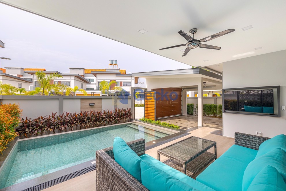 3 ห้องนอน บ้าน in Zensiri Midtown Villas  พัทยากลาง H012497 (Photo 1)