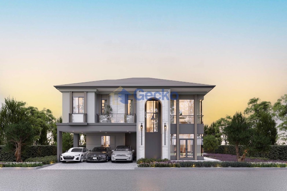 4 Bedrooms House in The Palm Pattaya - Chaiyapornvitee 25  East Pattaya H012753 (Cover Photo)