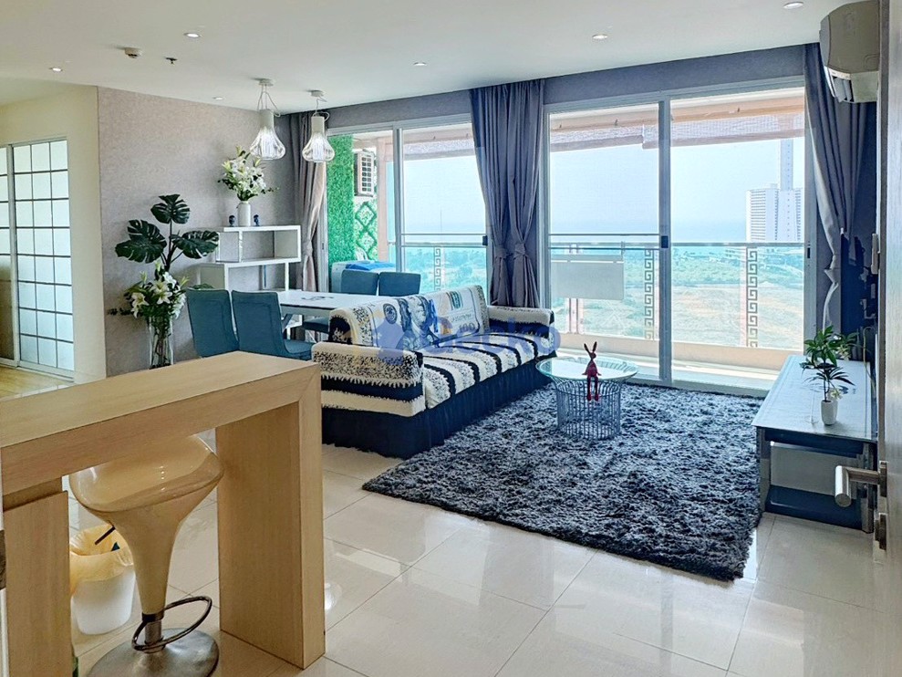2 ห้องนอน คอนโดมิเนี่ยม in Grande Caribbean Condo Resort จอมเทียน C011209 (Photo 2)