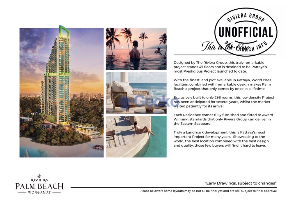 2 Bedrooms Condo in The Riviera Palm Beach Wongamat Wongamat C013023 (Photo 3)