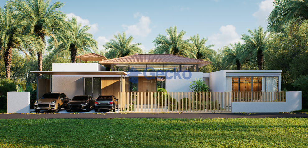 4 Bedrooms House in Marnfah Pool Villas   Huay Yai H013158 (Photo 1)