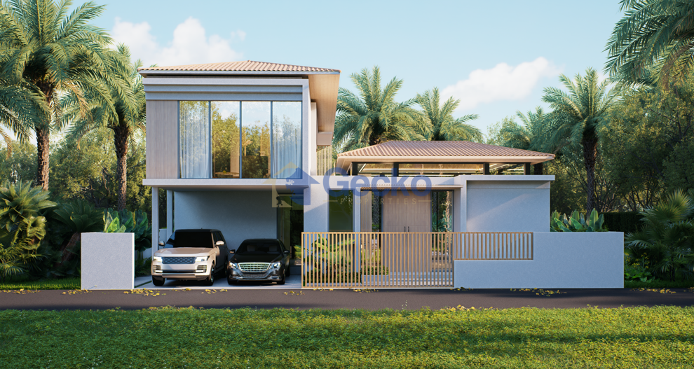 3 ห้องนอน บ้าน in Marnfah Pool Villas   ห้วยใหญ่ H013160 (Photo 1)