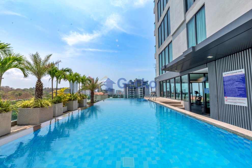 1 ห้องนอน คอนโดมิเนี่ยม in The Point พระตำหนัก C009830 (Photo 1)