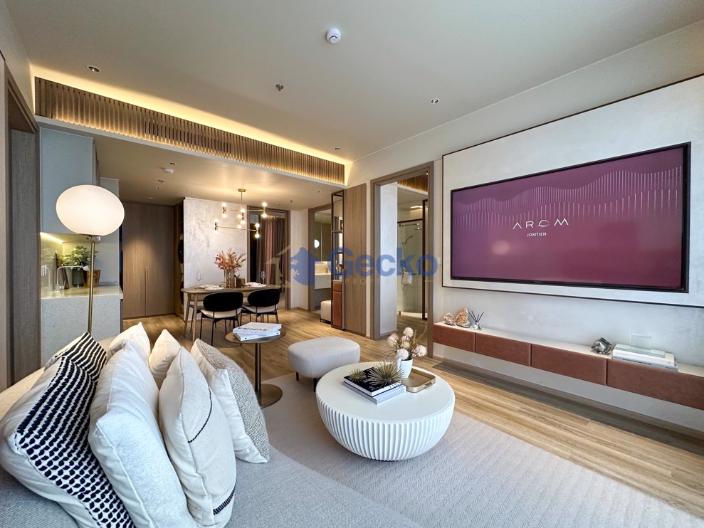 คอนโด 2 ห้องนอน ในโครงการ Arom Jomtien จอมเทียน รหัส C013248 (Photo 3)