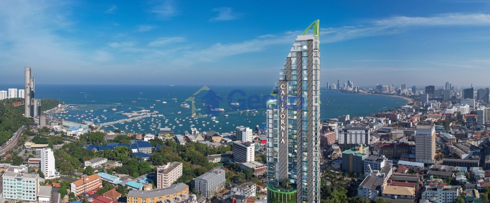 Studio Condo in The Riviera California South Pattaya C013295 (Photo 3)