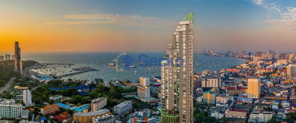 Studio Condo in The Riviera California South Pattaya C013295 (Photo 4)