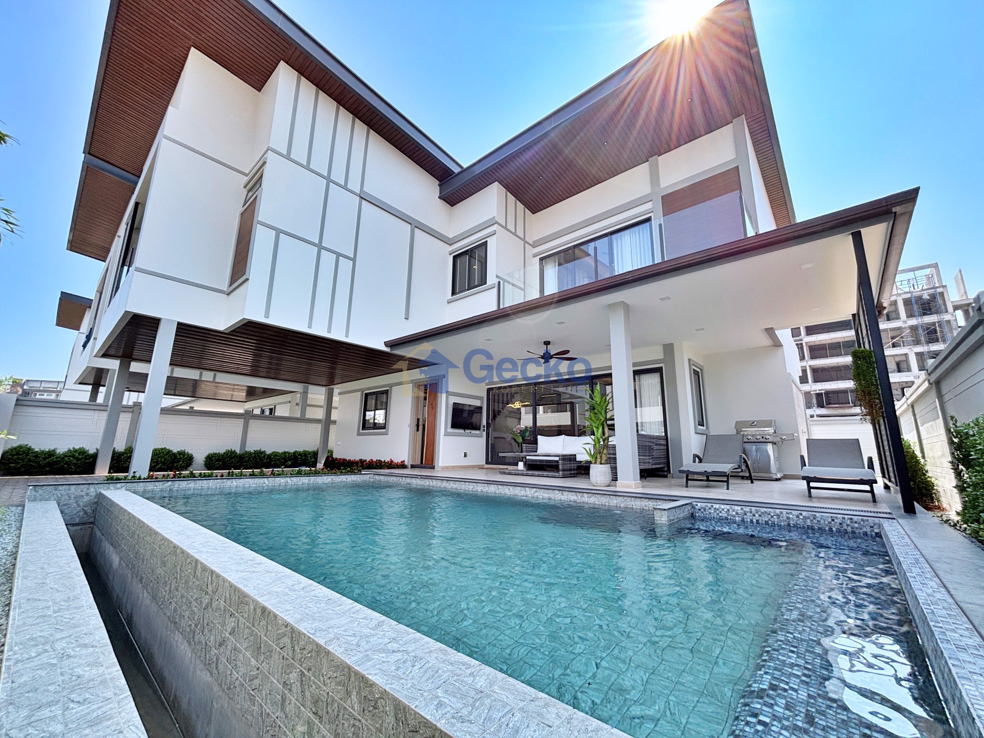 3 ห้องนอน บ้าน in Zensiri Estate & Residences Jomtien  จอมเทียน H012055