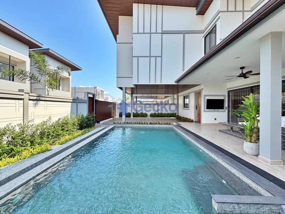 3 ห้องนอน บ้าน in Zensiri Estate & Residences Jomtien  จอมเทียน H012055 (Photo 2)