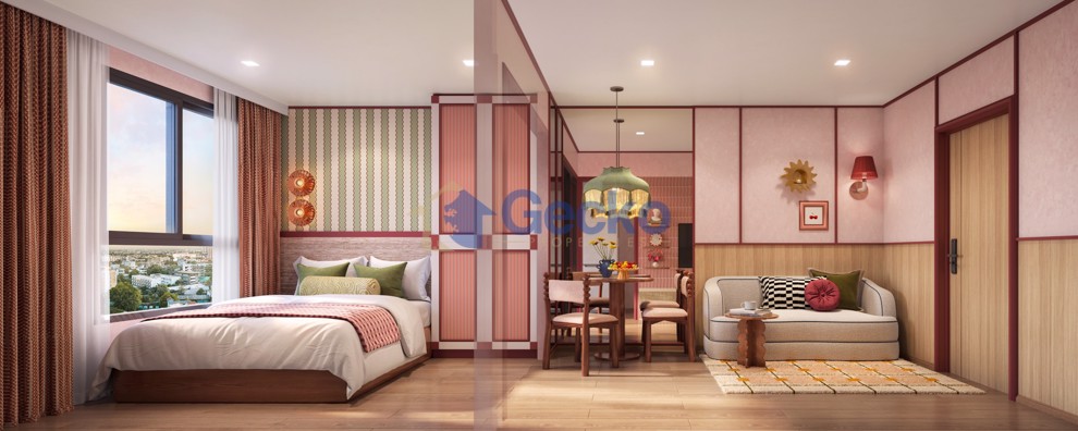 Studio Condo in Dcondo Vite Wongamat C013389 (Photo 4)
