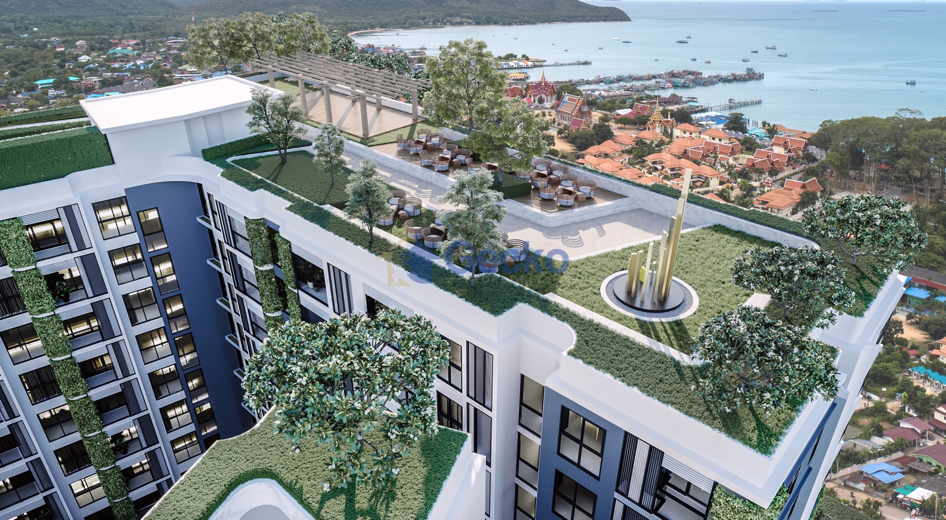 1 Bedroom Condo in Eco Resort Bang Saray C013480