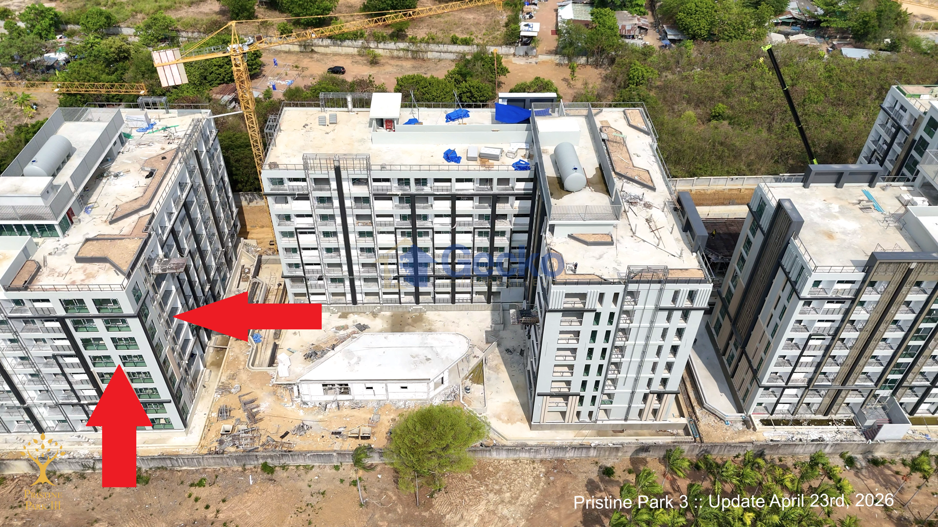 2 Bedrooms Condo in Pristine Park 3 Jomtien C013516